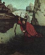 Conrad Witz Saint Christopher oil painting artist